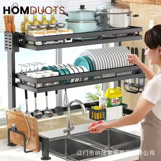 2 layer Over Sink Rack
