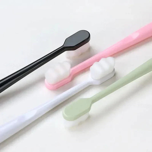 12,000 Bristles Ultra Fine Soft Toothbrush (With Travel Case) – Gentle & Deep Cleaning