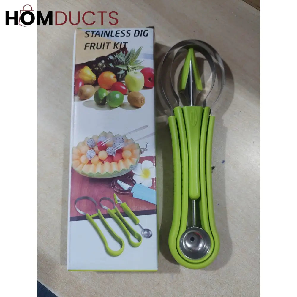 3 in 1 Stainless Steel Fruit Knife
