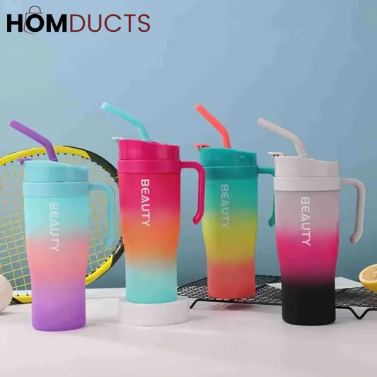 3Pcs Gradient Colour Bottle Set