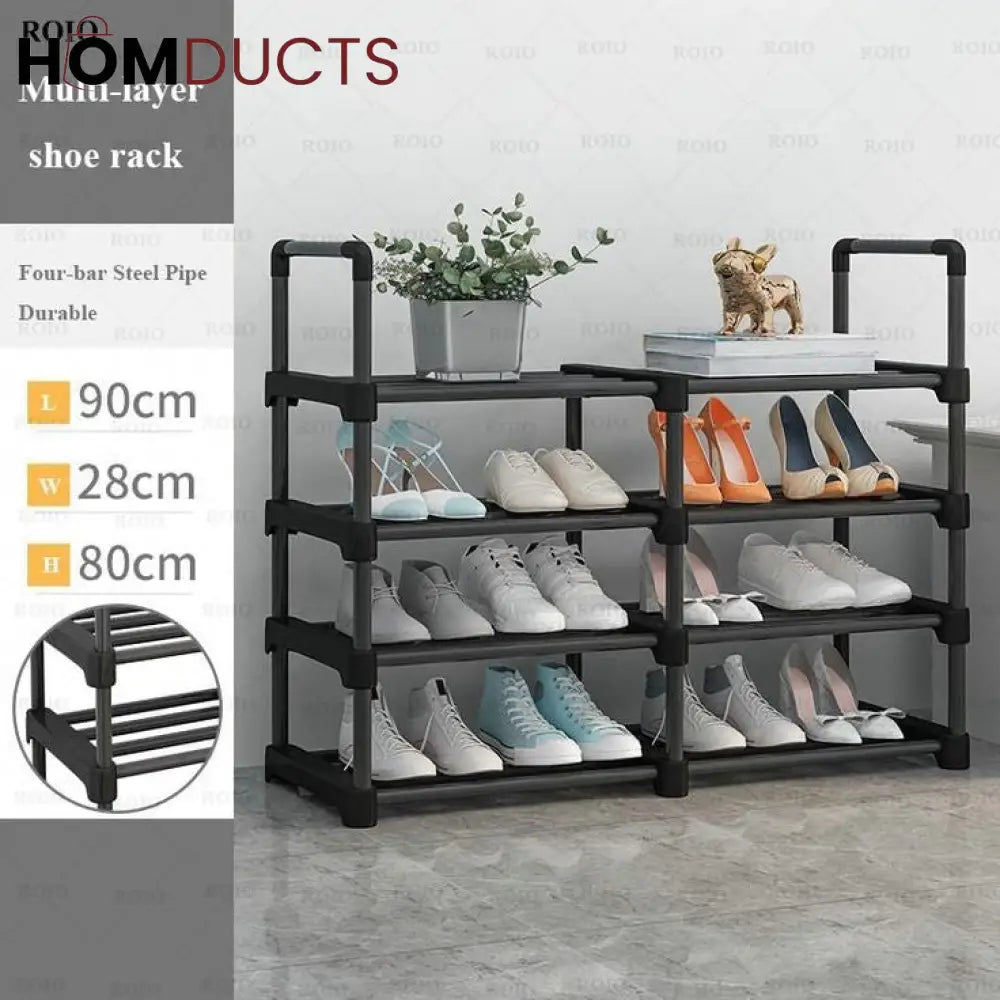 4 And 5 Layer Metal Shoe Rack