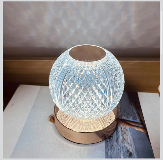 Luxury Crystal LED Table Lamp – Modern Decorative Lighting