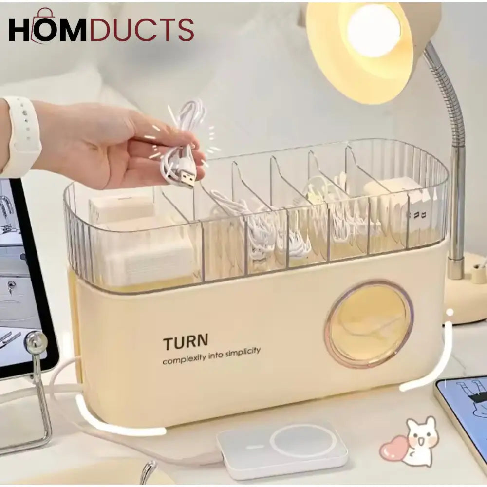Cables And Chargers Neatly Storage Box