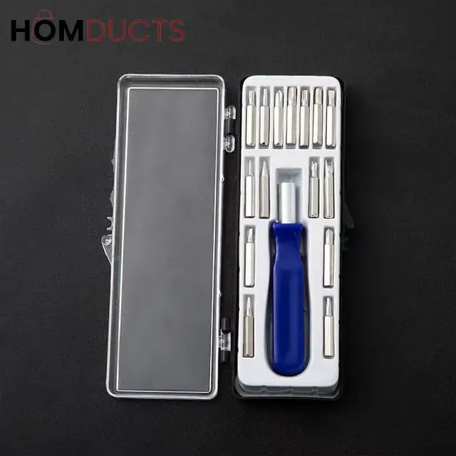 Carbon Steel Mini 16 in 1 Screw driver set