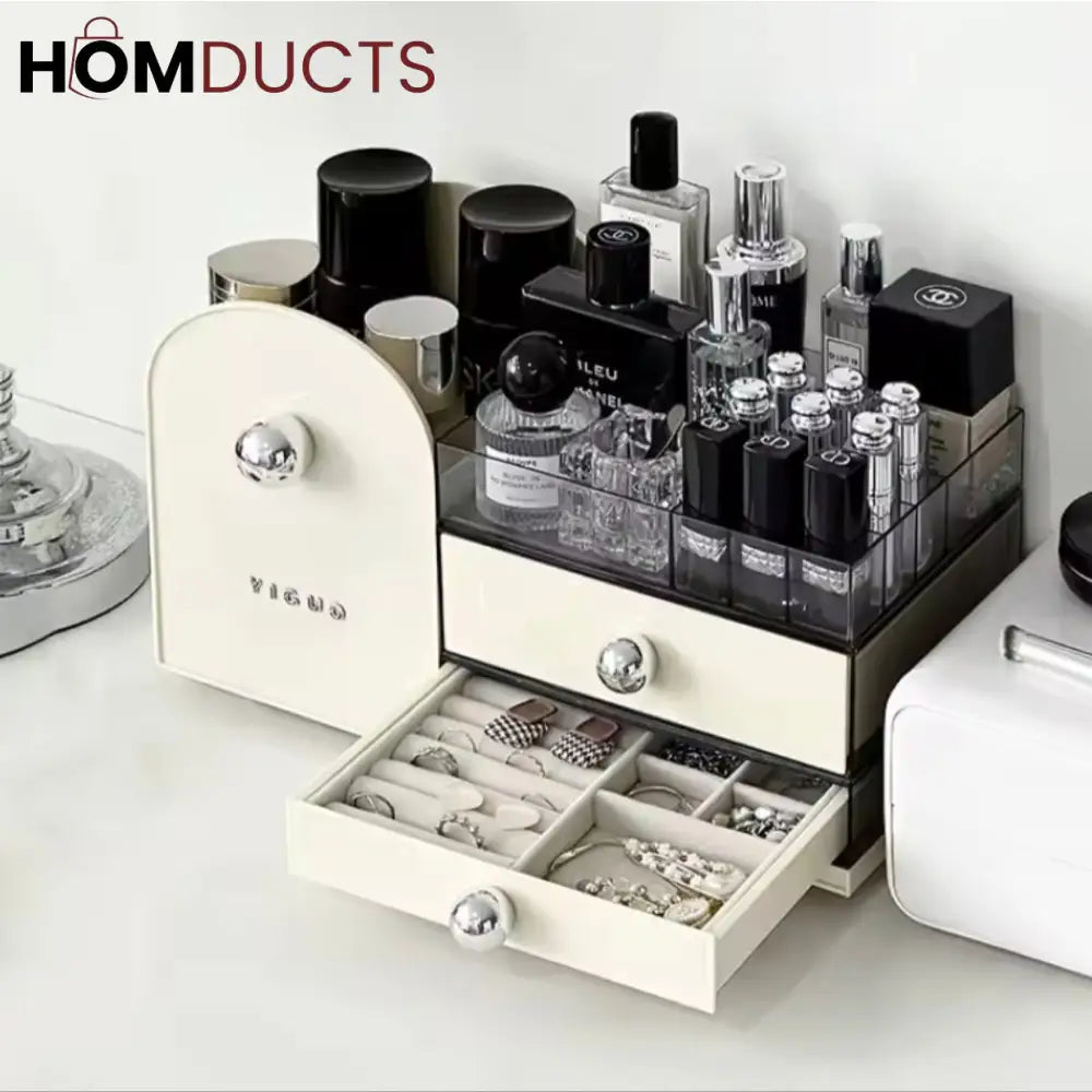 Cosmetic Organizer With Drawer