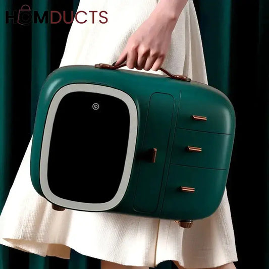 Cosmetic Organizer With +Jewelry Desktop Drawer Manager Beauty Case