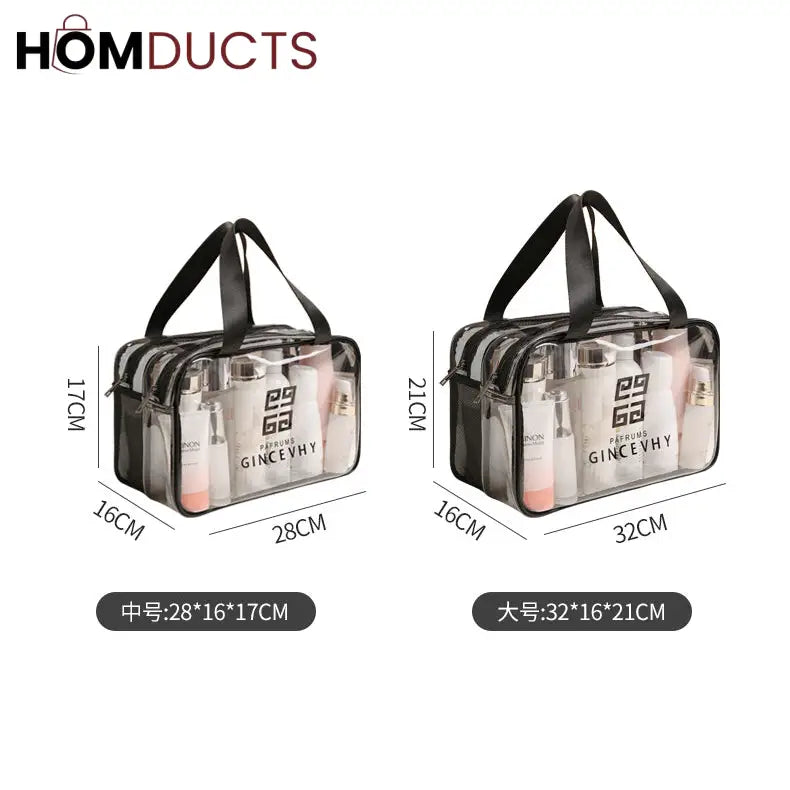 Double Layer Water Proof Cosmetic Bag