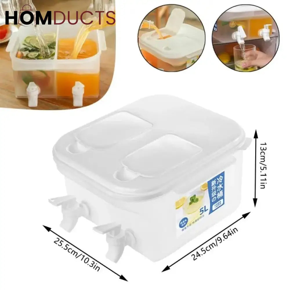 Double Portion Juice Dispenser