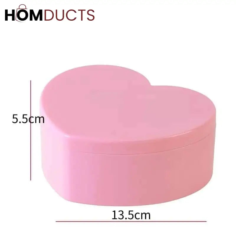 Heart shape jewellery organizer