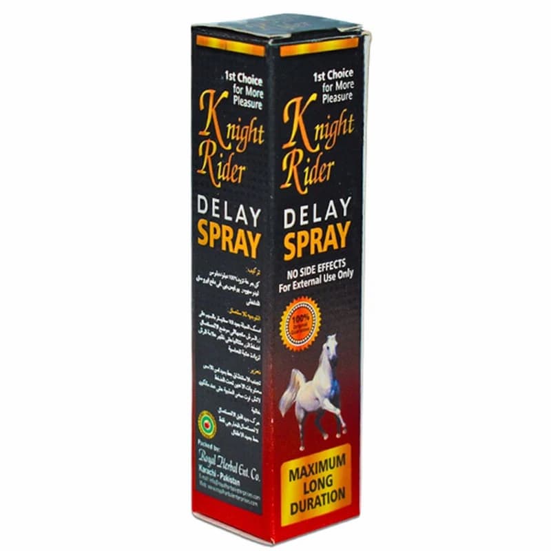 Pack of 2 Knight Rider Delay Cream & Delay Spray for Men