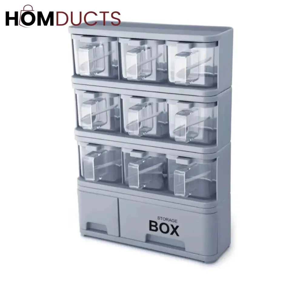 Kitchen Spice Organizer With Drawer