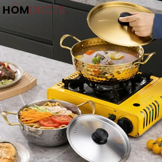 Korean Style Golden Cooking Pot