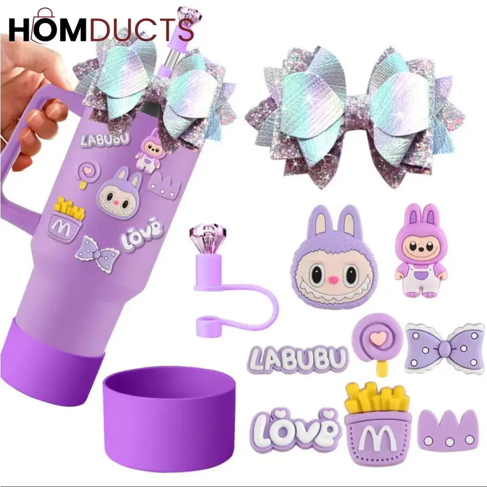 Labubu-Themed Limited Edition Tumbler Set – 40oz Accessories