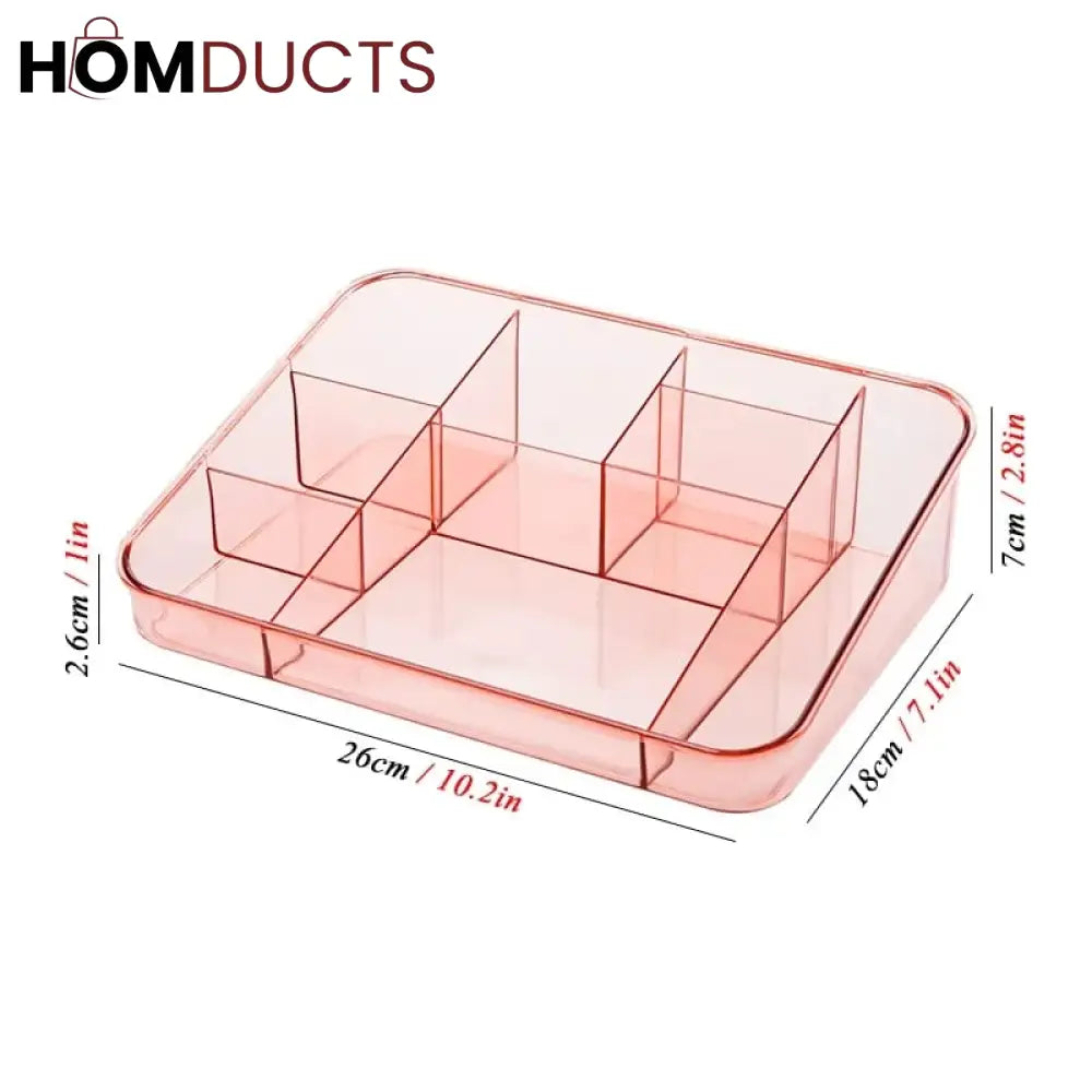 Large Capacity Acrylic Cosmetic Organizer