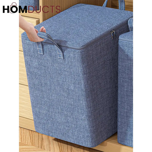 Large Capacity Foldable Clothes Organizer - Cationic Closet Storage Bag