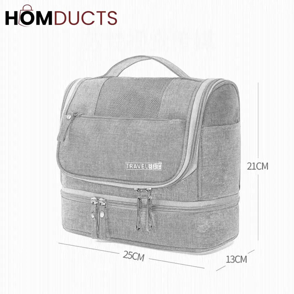 Large Capacity Travel Cosmetic Bag