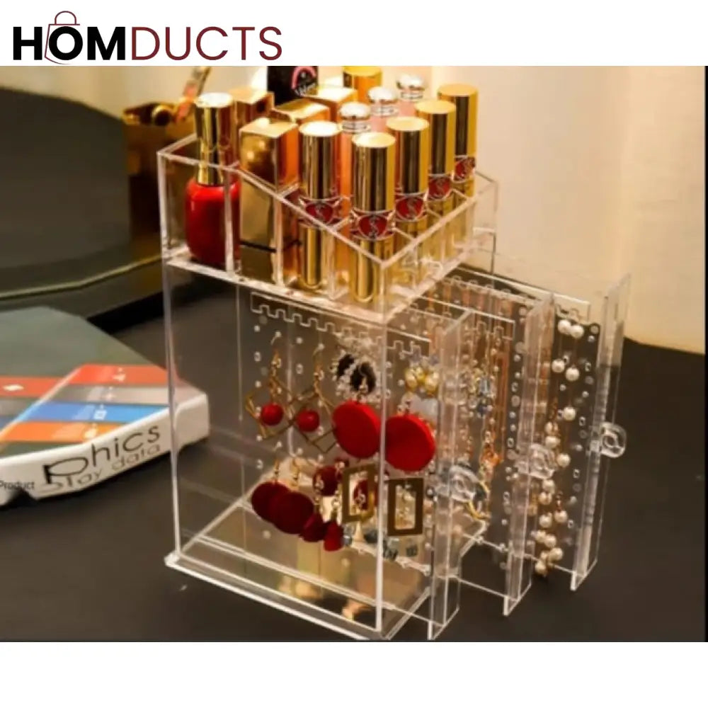 Lipstick N Earing Organizer