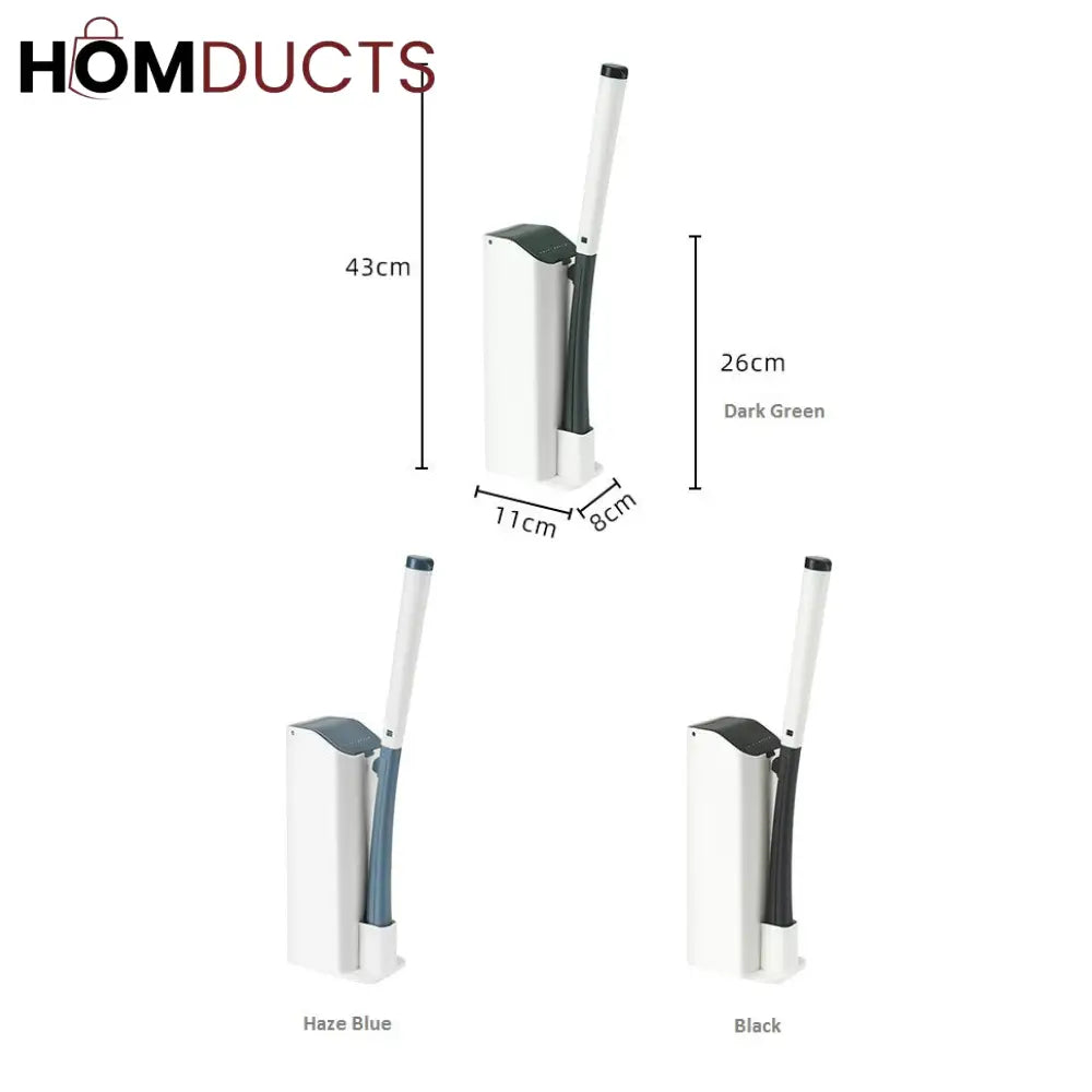 Long Handle Toilet Brush With Disposable Replacement