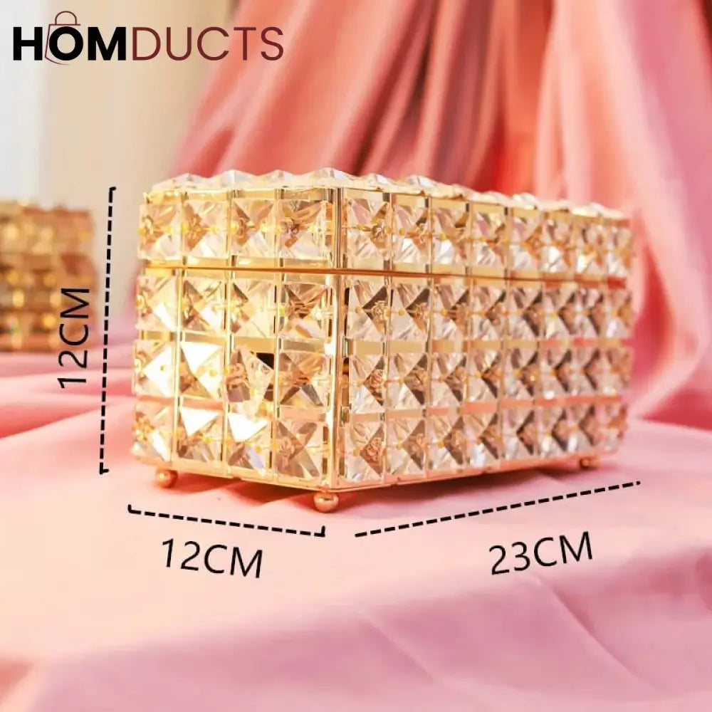 Luxury Crystal Lipstick Organizer