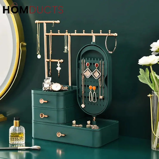 Luxury Vintage Jewelry And Cosmetic Organizer