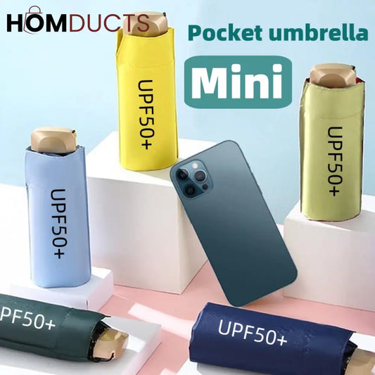 Mini Folding Umbrella With UV Protection