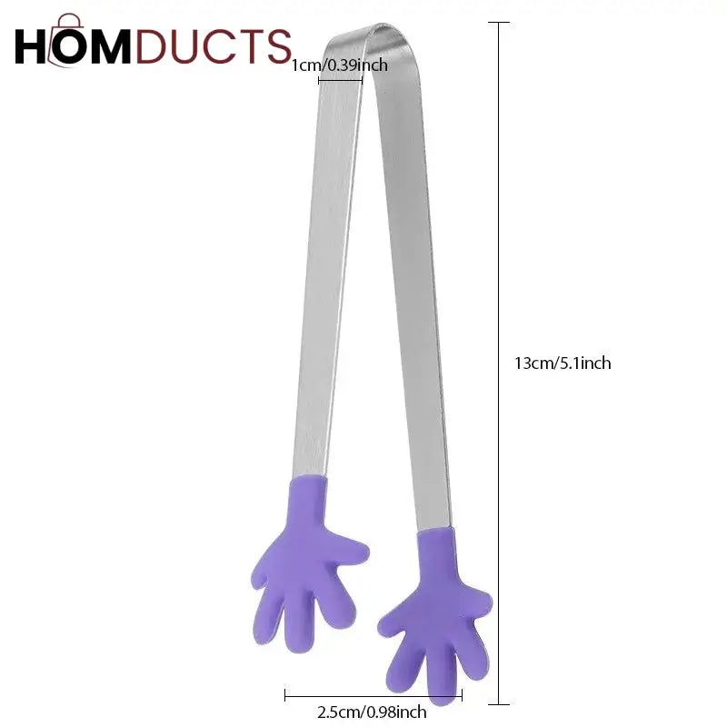 Mini Hand Shape Serving Tong (Pair)