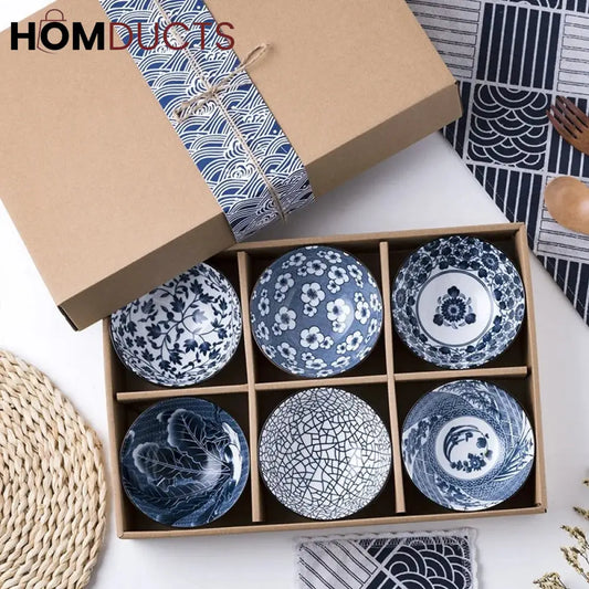 Porcelain Bowl Set (6Pcs)