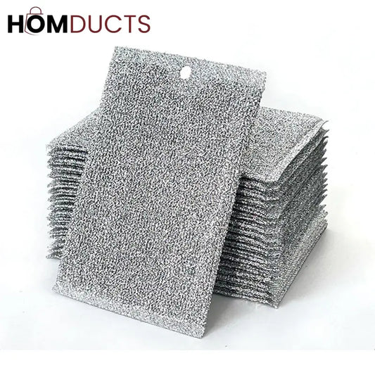 Premium Double-Sided Scrubber Pads – Heavy Duty Kitchen Cleaning Sponges