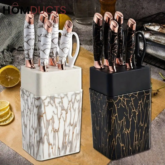 Premium Quality Knife Set With Knife Sharpener