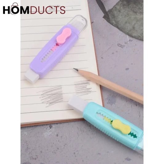 Retractable Sliding Eraser