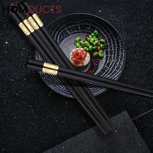 Reusable Non-slip Chopsticks (10pairs)
