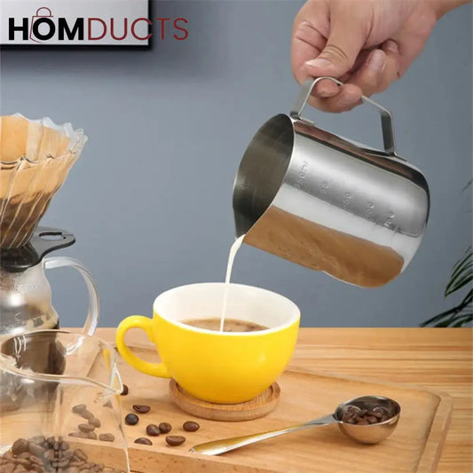 Stainless Steel Milk Frothing Pitcher 500ml