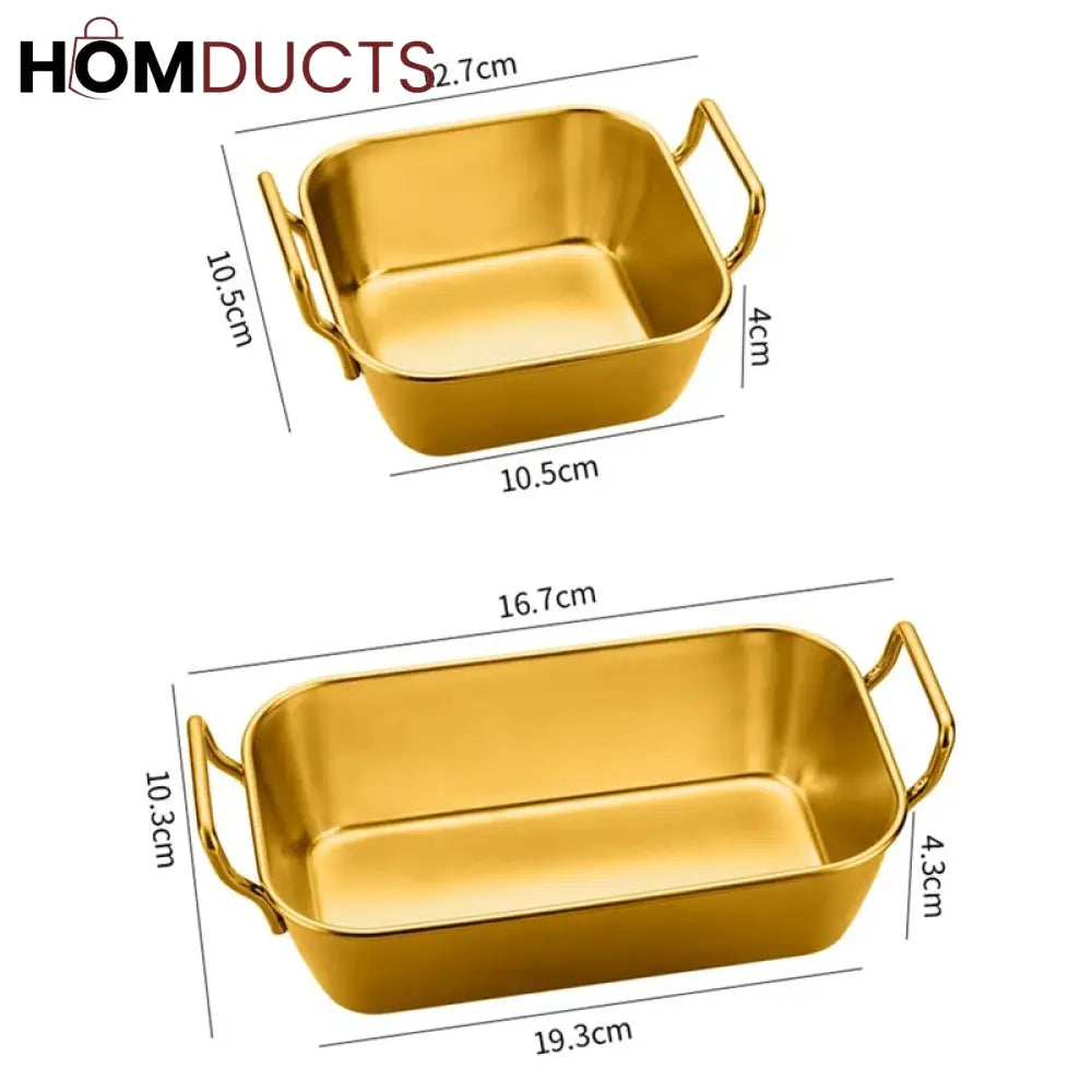 Stainless Steel Serving Tray