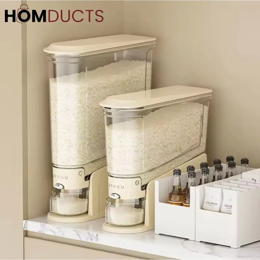 Stay Fresh & Organized: Premium Cereal Dispenser - 5.5 Kg Capacity