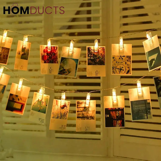10 Led Photo Clip Fairy Light