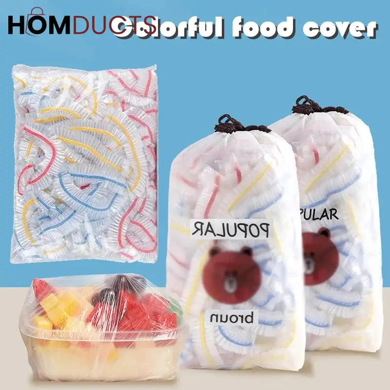 100pcs Colorful Food Cover