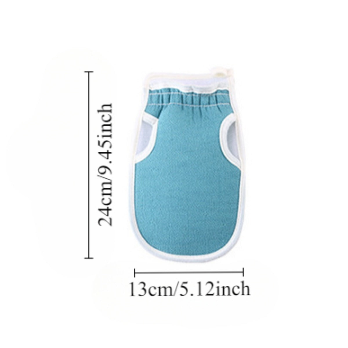 Luxury Exfoliating Bath Set – Back Scrubber, Loofah & Body Glove