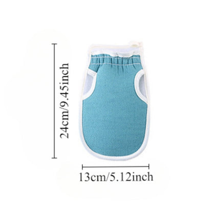 Luxury Exfoliating Bath Set – Back Scrubber, Loofah & Body Glove