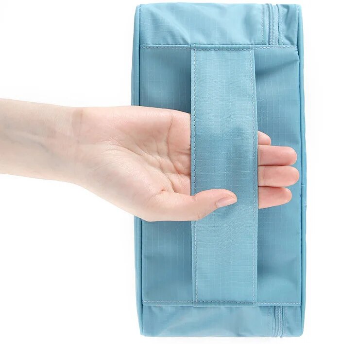 Travel Underwear and Bra Organizer Bag – Portable Lingerie Storage Pouch with Compartments for Socks, Panties, and Bras