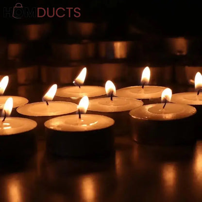 10pcs Tea Light Scented Candles