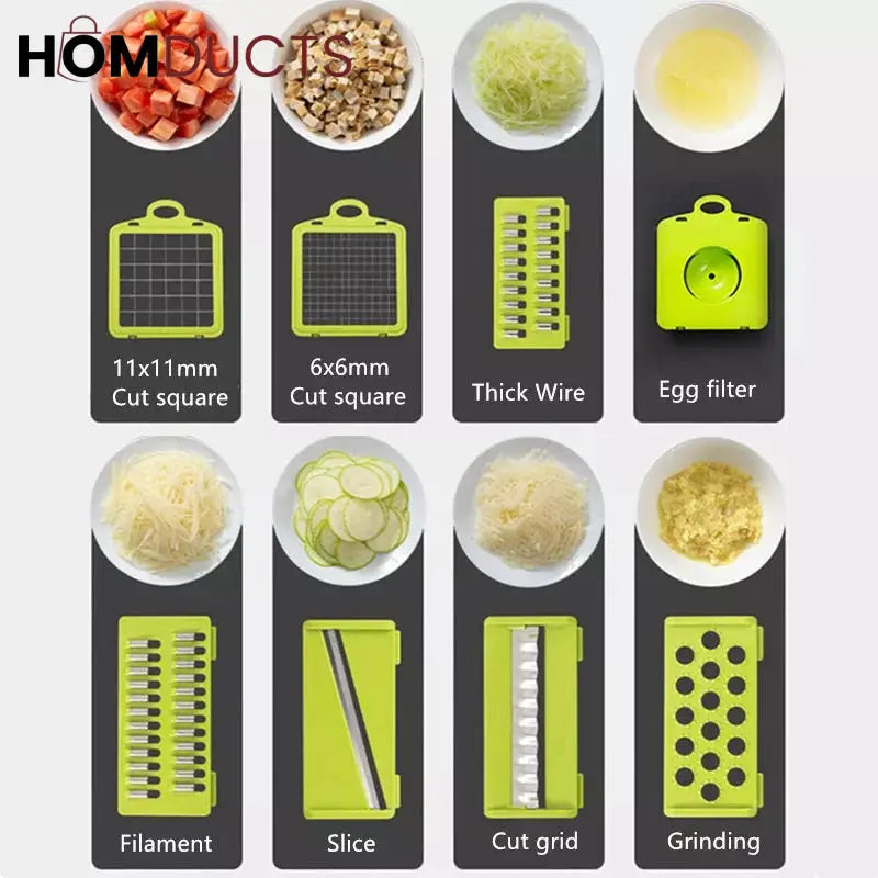 12in1 Multifunctional Vegetable Cutter