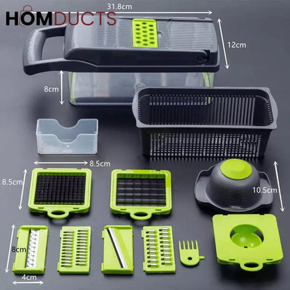 12in1 Multifunctional Vegetable Cutter