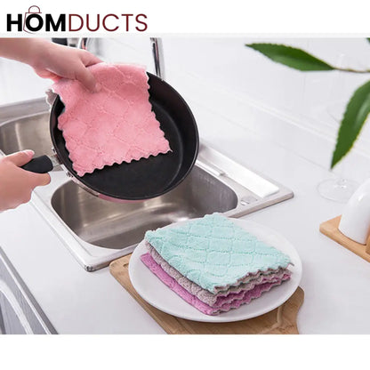 12pcs Super Absorbent Kitchen Cleaning Towel