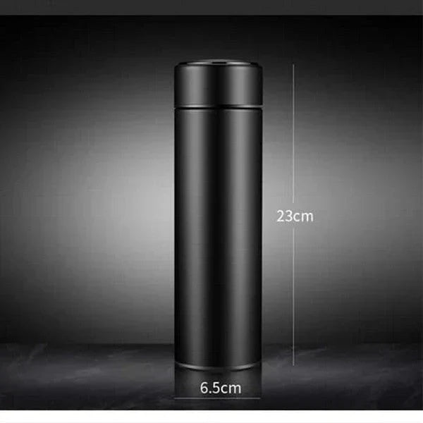 500ML Smart Water Bottle with LED Temperature Display – Stainless Steel Vacuum Insulated Thermos Flask for Hot & Cold Drinks in Pakistan