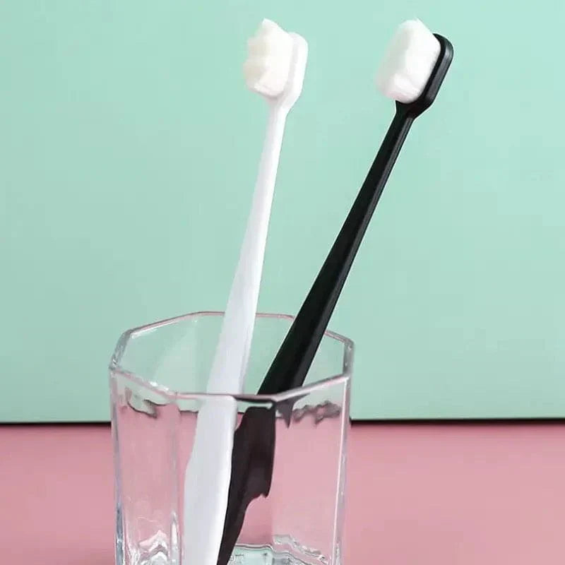 12,000 Bristles Ultra Fine Soft Toothbrush (With Travel Case) – Gentle & Deep Cleaning