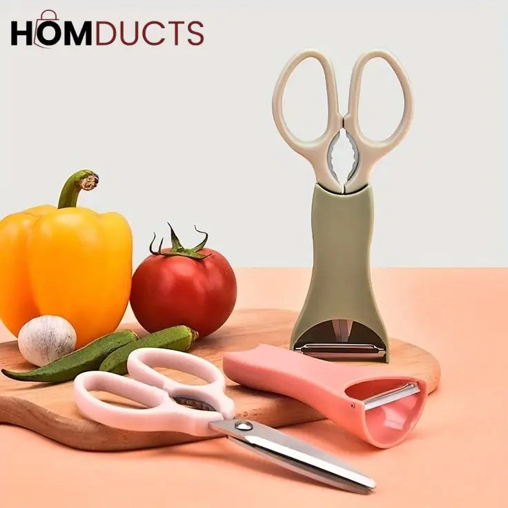 2 in 1 Peeler With Scissor