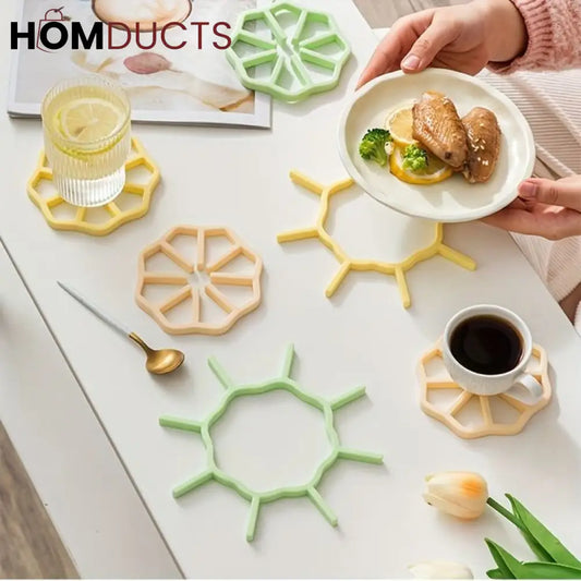 2 in 1 Silicone Heat Insulation Matts (Pair Set)