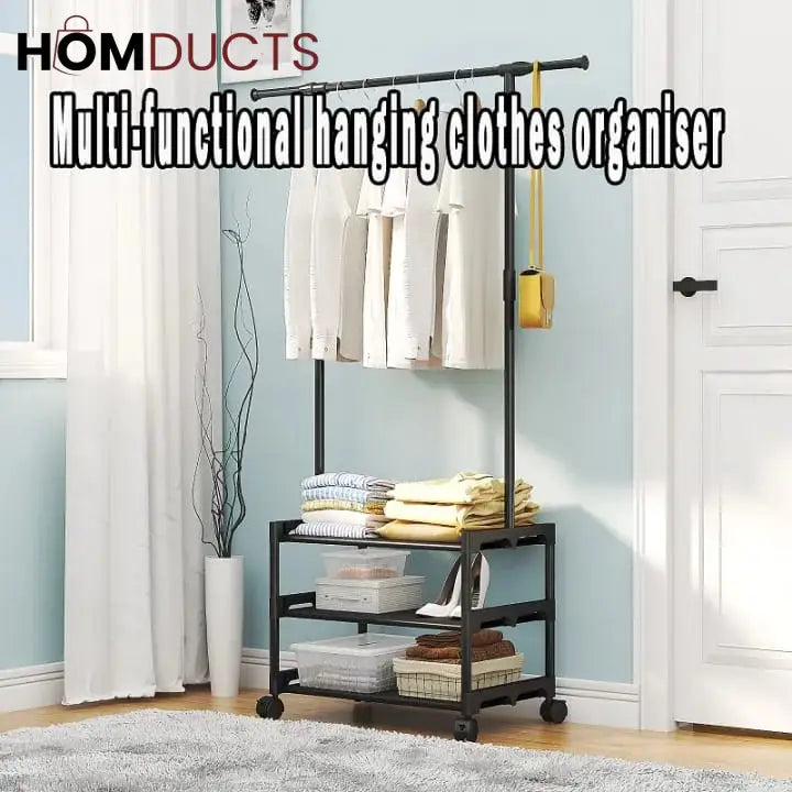 2 layer Attachable Cloth Rack