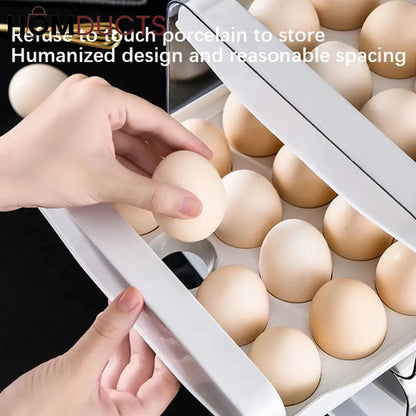 2 Layer Drawer Egg Storage Box