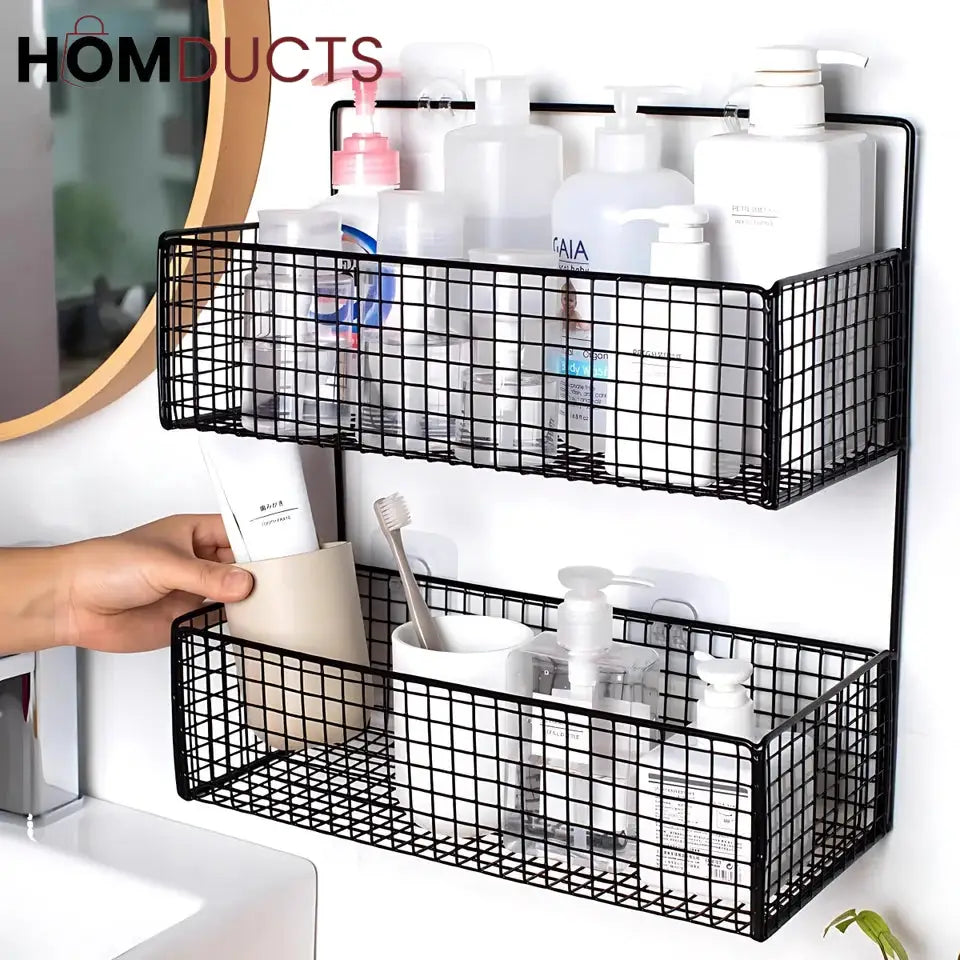 2 Layer Metal Storage Rack ( Premium Quality)